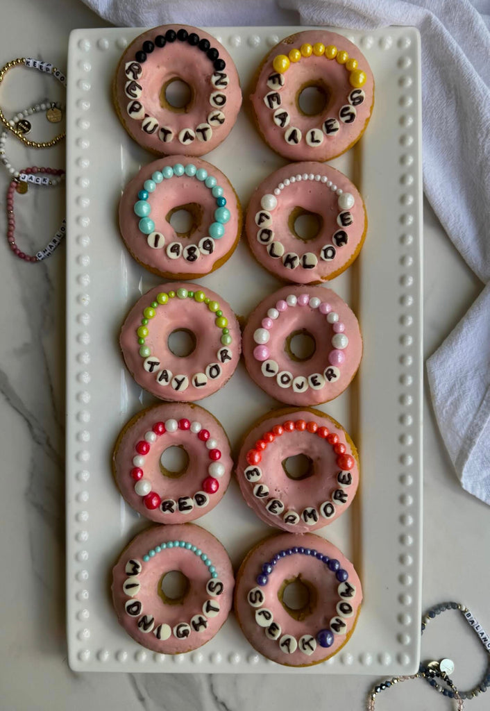 “Swiftie” themed donuts