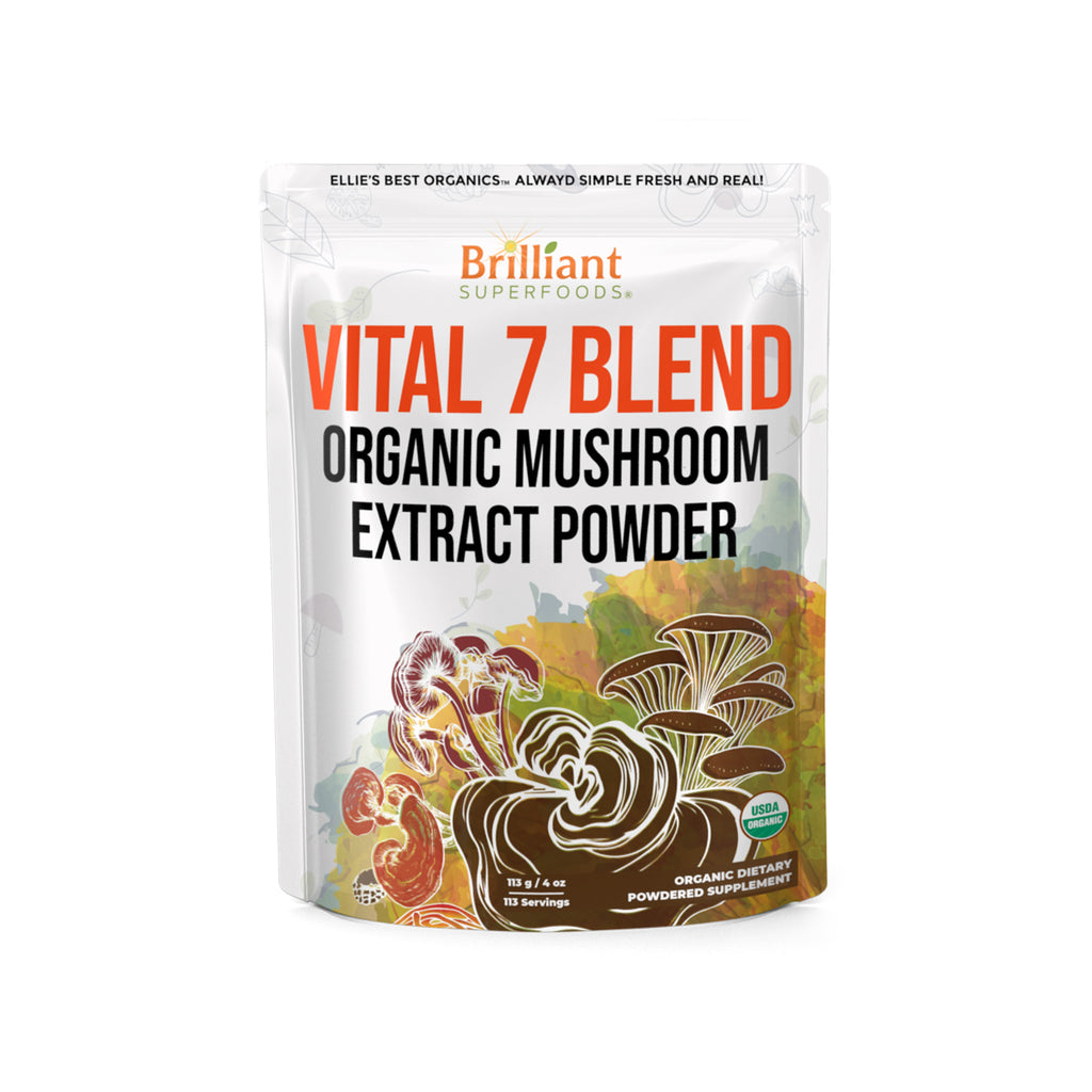 Organic 7 Mushroom Blend Powder Extract