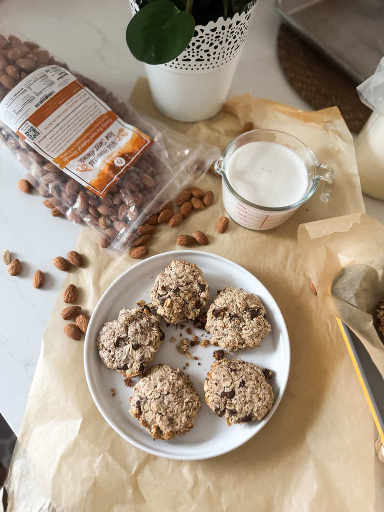 Almond Meal Chocolate Chip Cookies