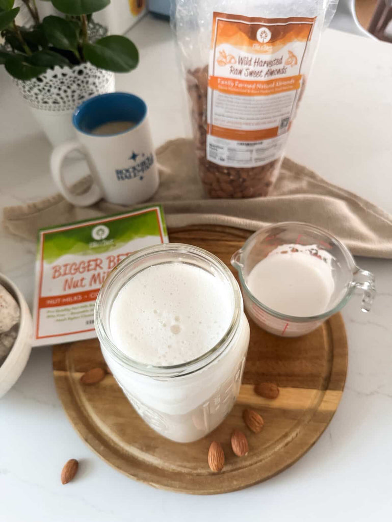 Simple Fall Spiced Almond Milk