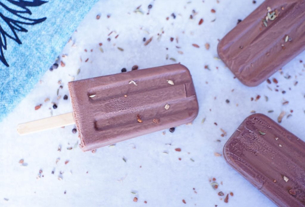 Chai Spiced Fudgesicles