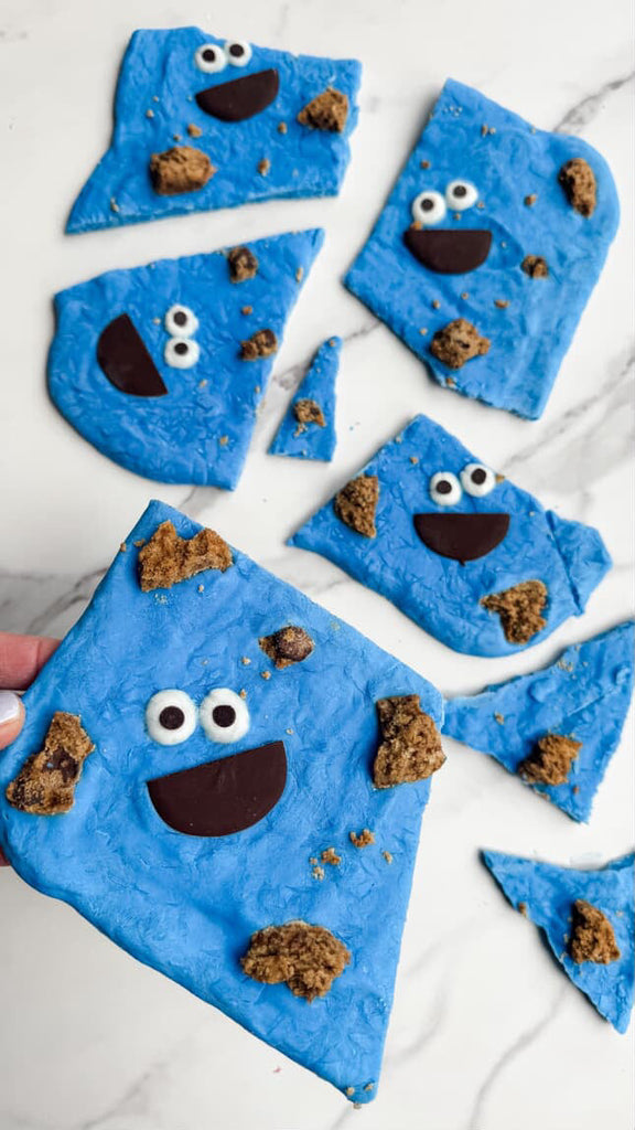 Cookie Monster Yogurt Bark Ellies Best
