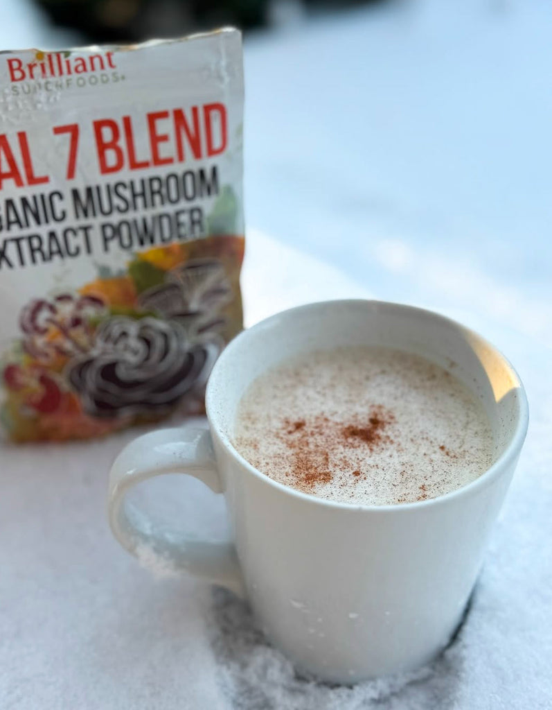 Hot Mushroom Latte