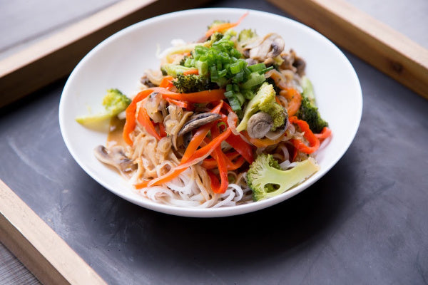 Shirataki Noodles with Almond Butter Sauce