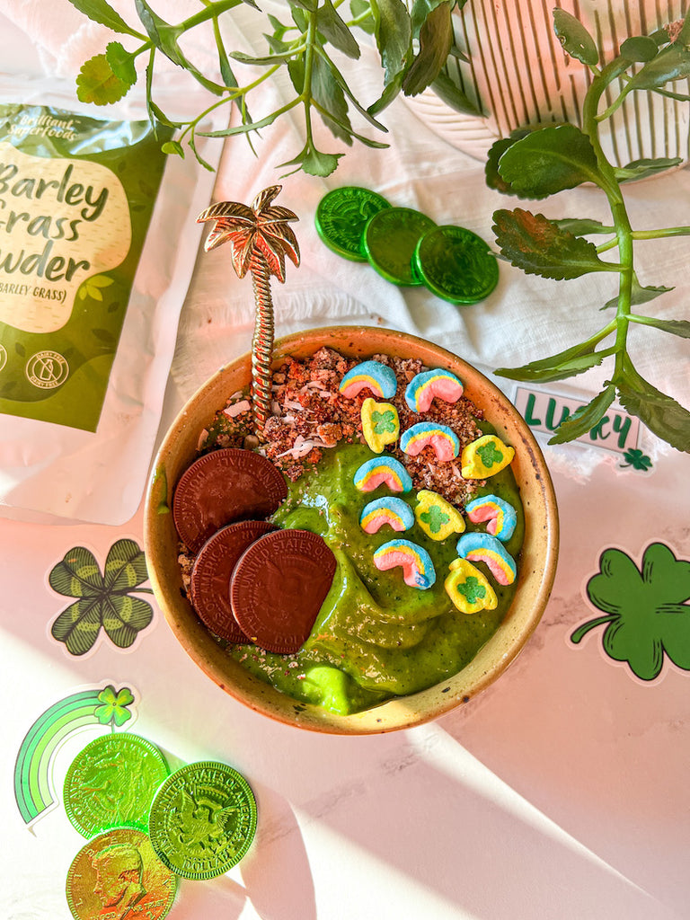 St Pattys Day Smoothie Bowl